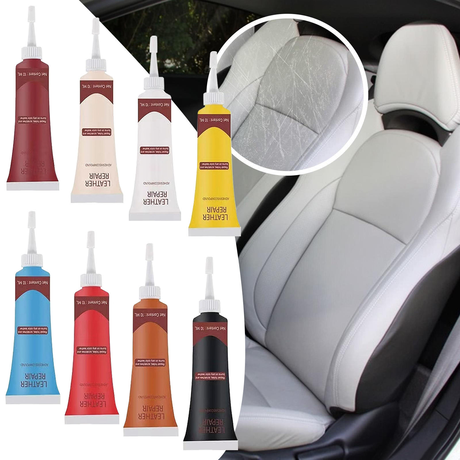 Leather Repair Paste Car Seat  - огляд і ціна Leather Shoe Polish