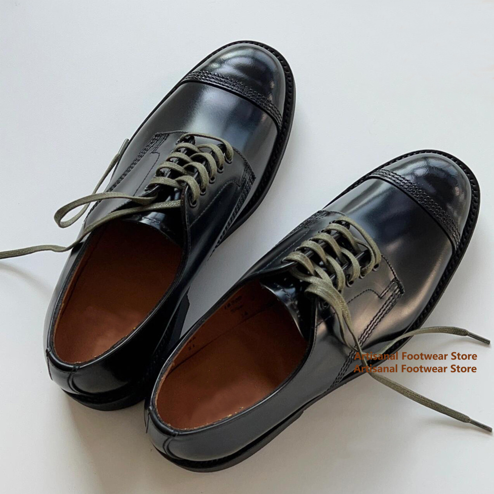 Men Black Polished Leather Oxf - огляд і ціна Leather Shoe Polish