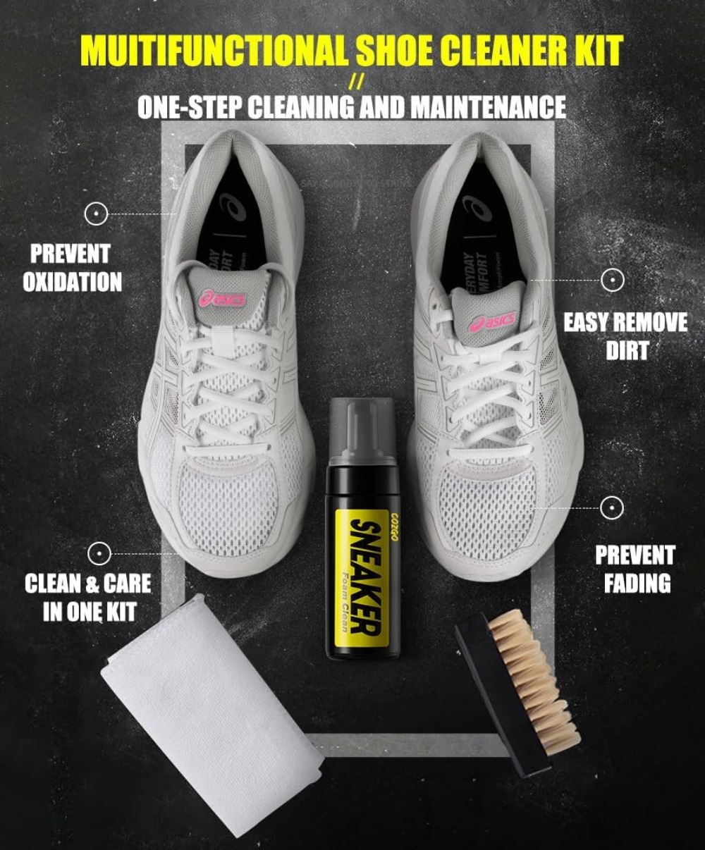 Shoe Cleaner Kit for Sneakers, - огляд і ціна Shoe Brush