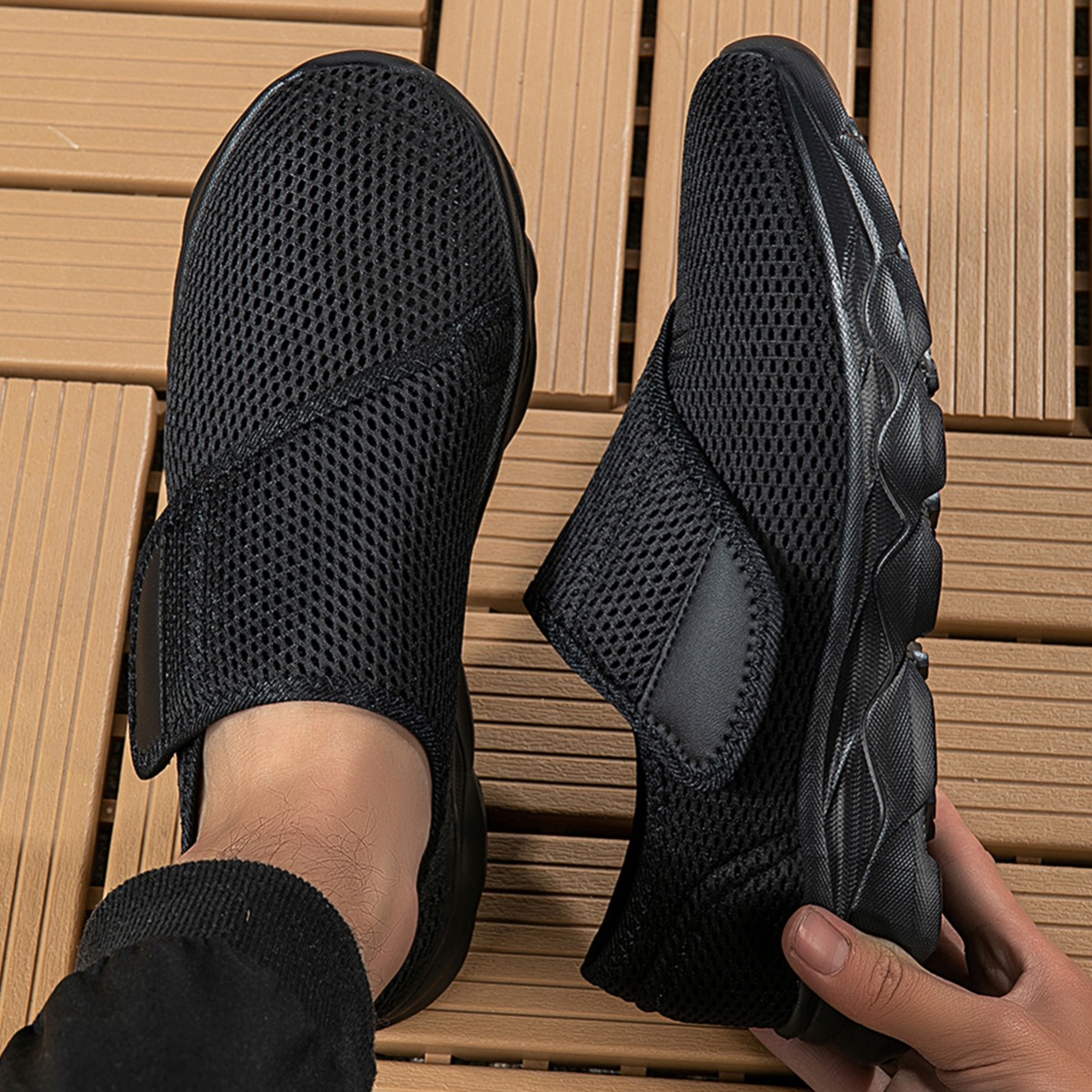 New Men Breathable Mesh Walkin - огляд і ціна Sneaker Box