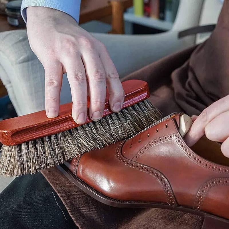 Durable Bristle Horsehair Shoe - огляд і ціна Leather Shoe Polish