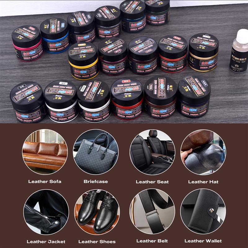 50ml Acrylic Leather Repair Pa - огляд і ціна Leather Shoe Polish
