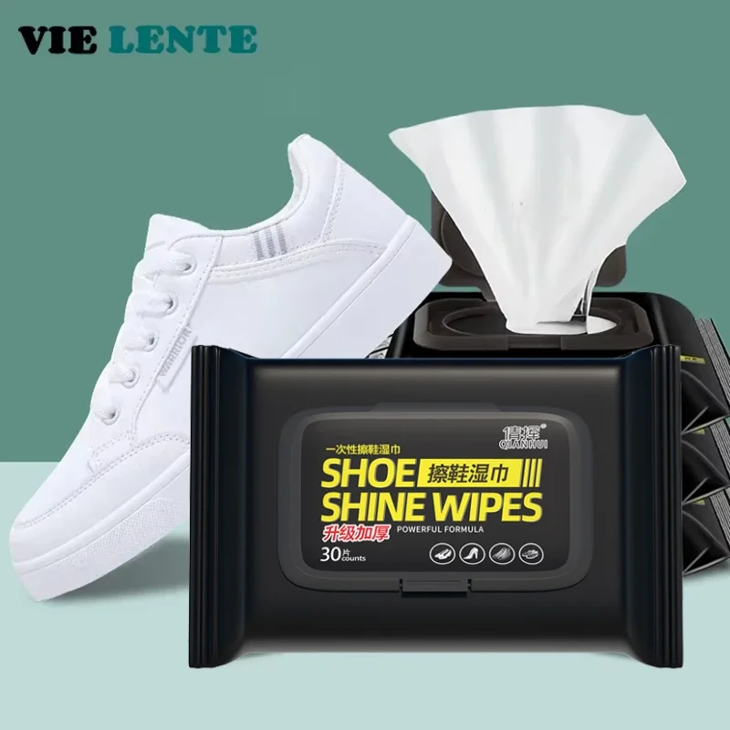 12-60Pcs Disposable Shoes Clea - огляд і ціна Shoe Cleaner