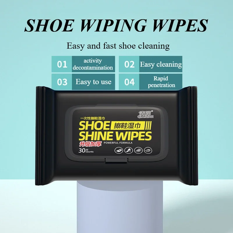 12-60Pcs Disposable Shoes Clea - огляд і ціна Shoe Cleaner