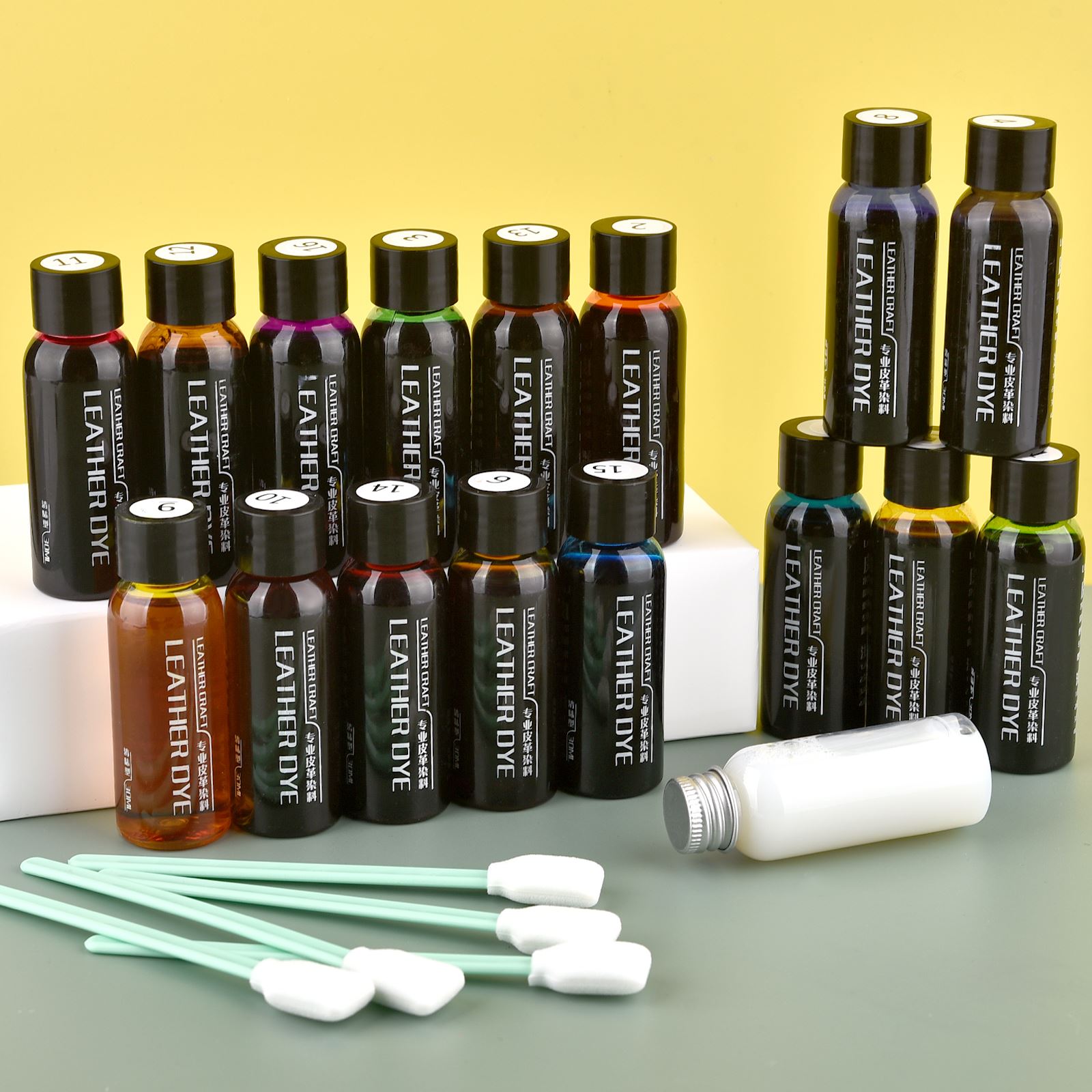 30ml Leather Edge Paint Oil Fi - огляд і ціна Leather Shoe Polish