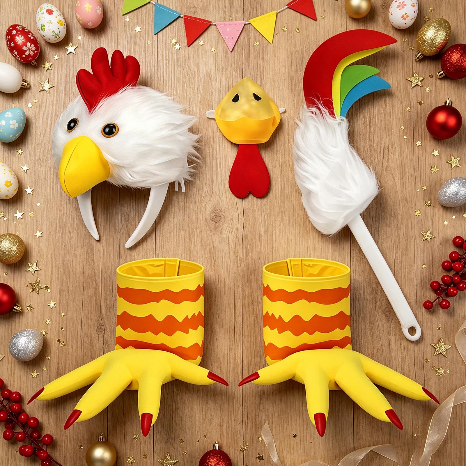 Rooster Chicken Costume Access - огляд і ціна Shoe Brush