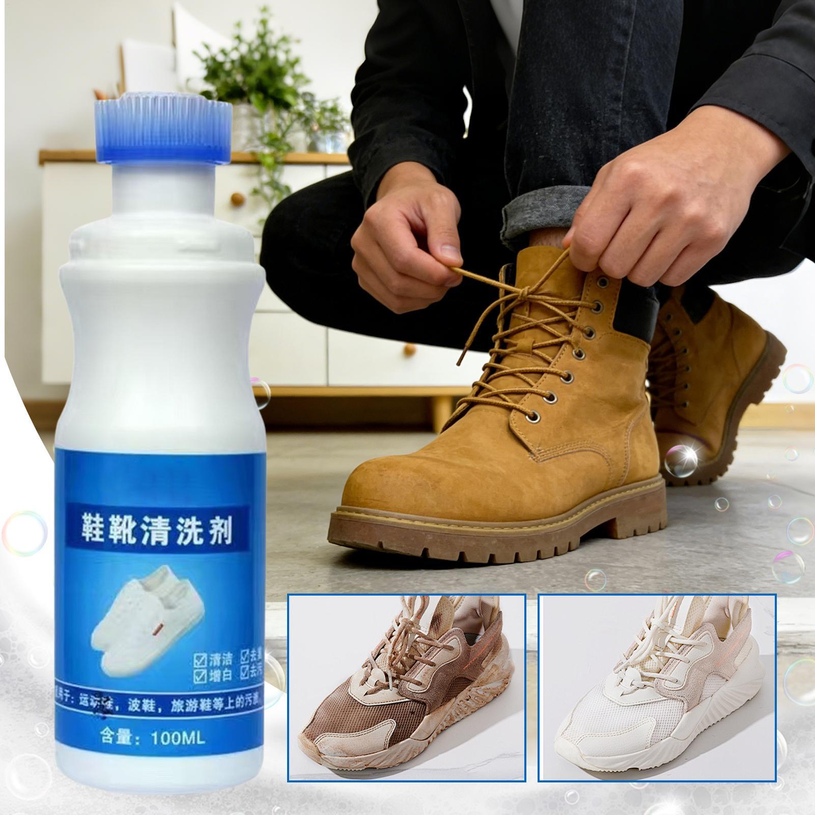 White Shoe Cleaner 100ml Foam  - огляд і ціна Sneaker Care Spray