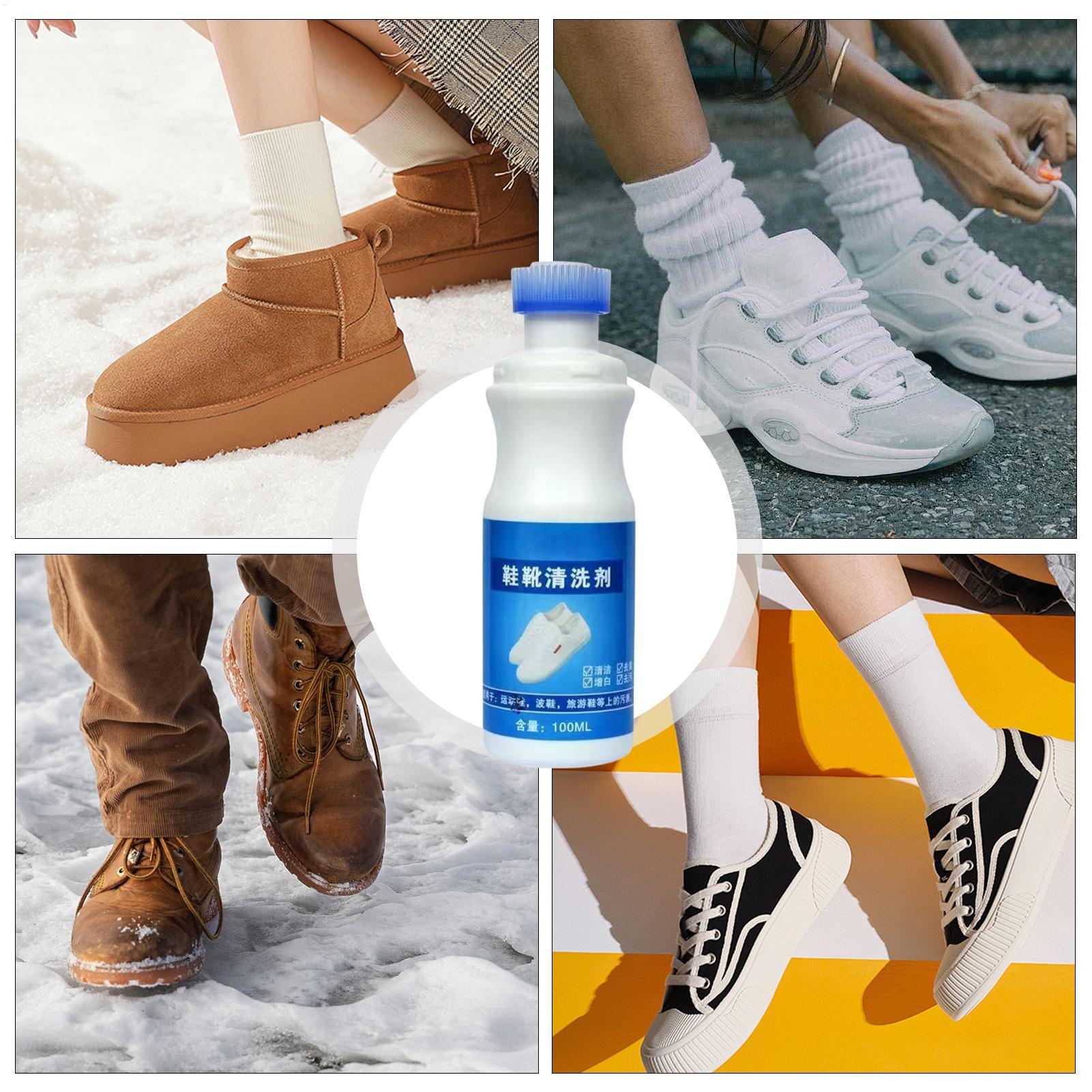 White Shoe Cleaner 100ml Foam  - огляд і ціна Sneaker Care Spray