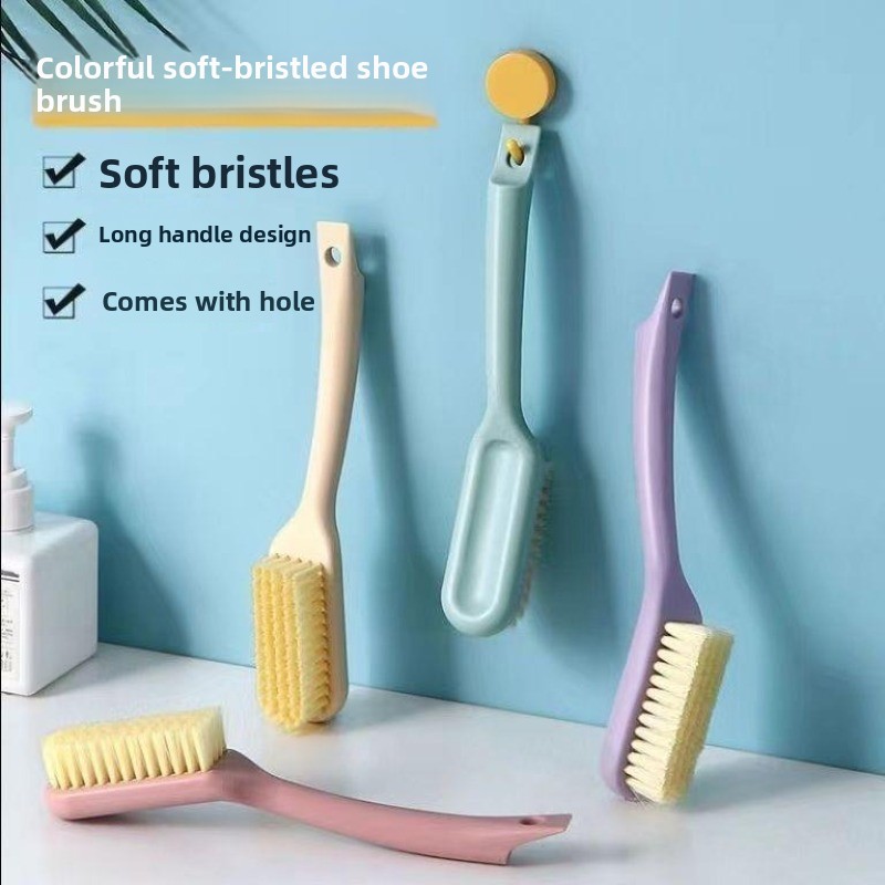 Soft Bristle Shoe Brush Long H - огляд і ціна Sneaker Care Spray
