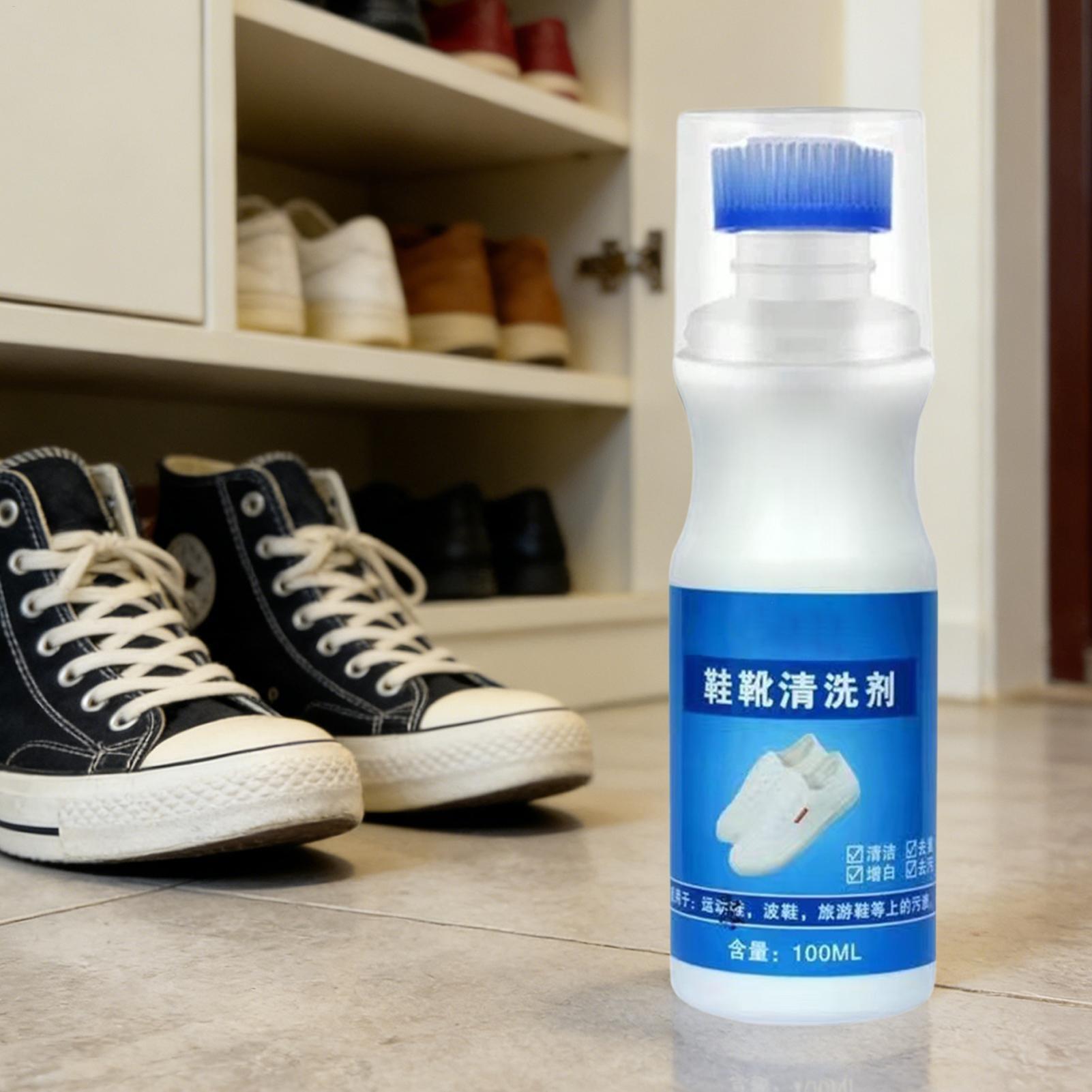 White Shoe Cleaner 100ml Foam  - огляд і ціна Sneaker Care Spray