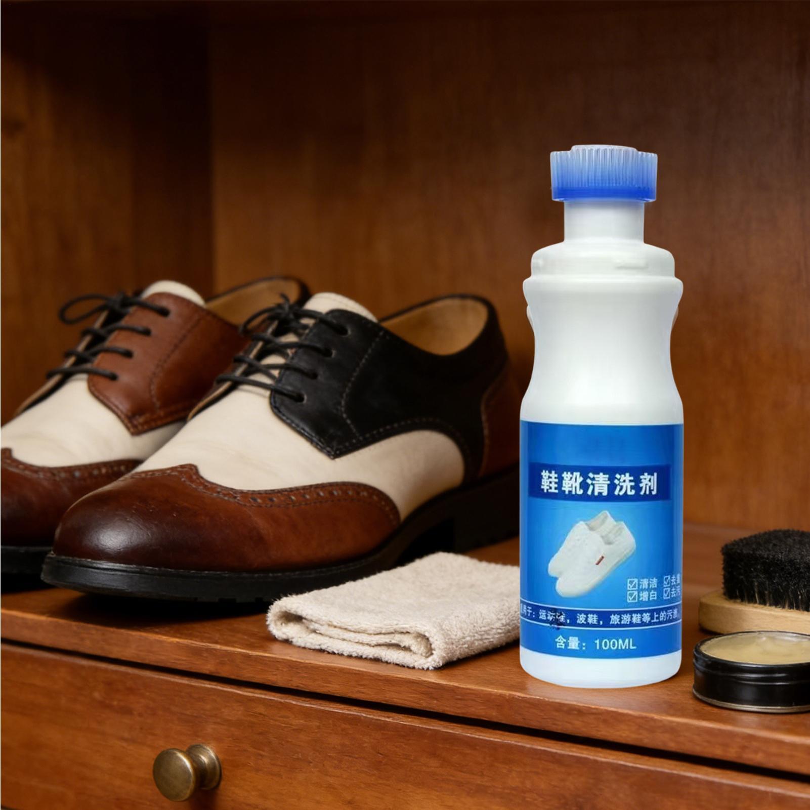 White Shoe Cleaner 100ml Foam  - огляд і ціна Sneaker Care Spray