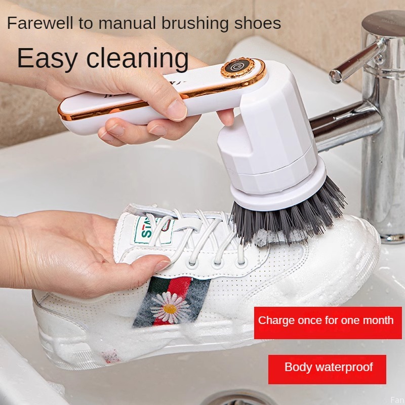 Electric Cleaning Brush Handhe - огляд і ціна Shoe Cleaning Brush