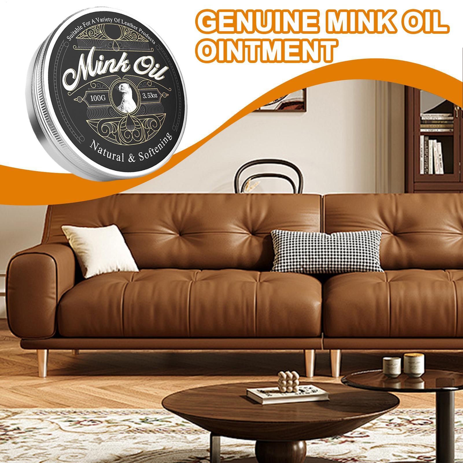 Pure Mink Oil Leather Care Cle - огляд і ціна Sneaker Care Spray