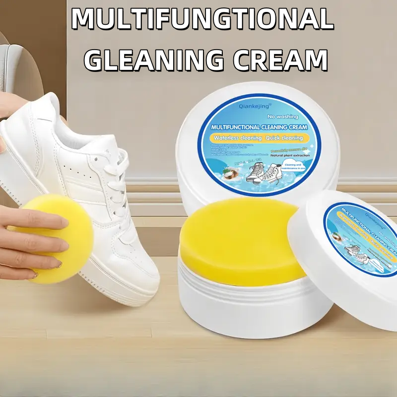 White Shoe Cleaner Paste - Mul - огляд і ціна Sneaker Care Spray