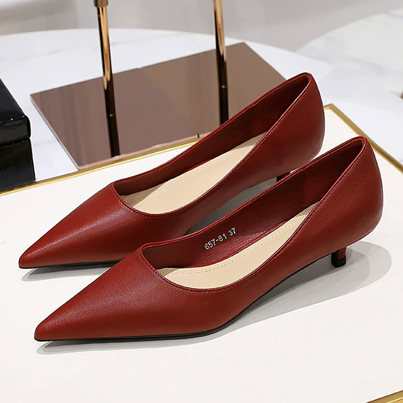 Fashion Pointed Toe Mid Heeled - огляд і ціна Shoe Tree